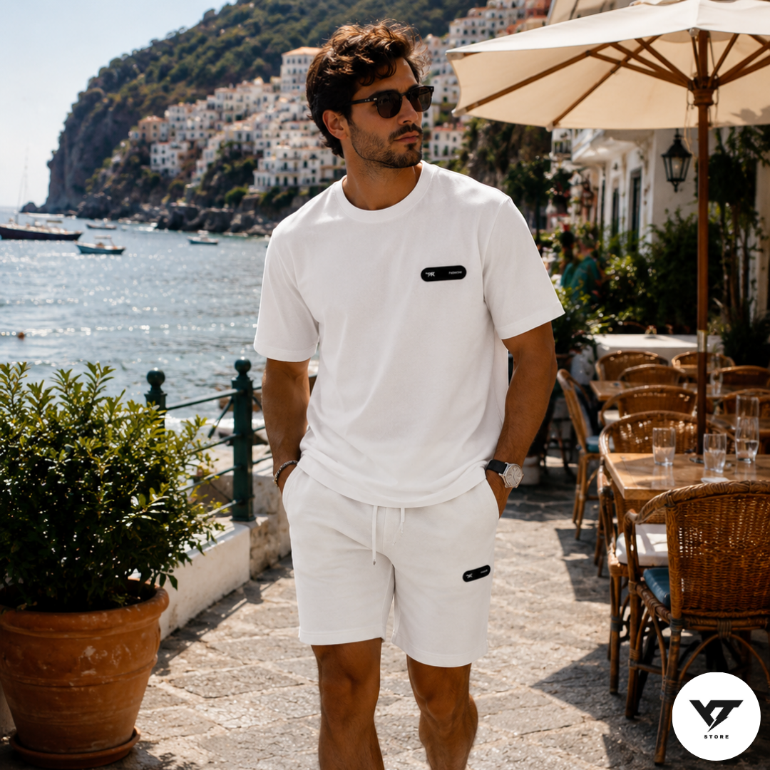 أنـسـومـبل صيـف رجالي⛱️🏝️🍹 تـريـكو + شــورط