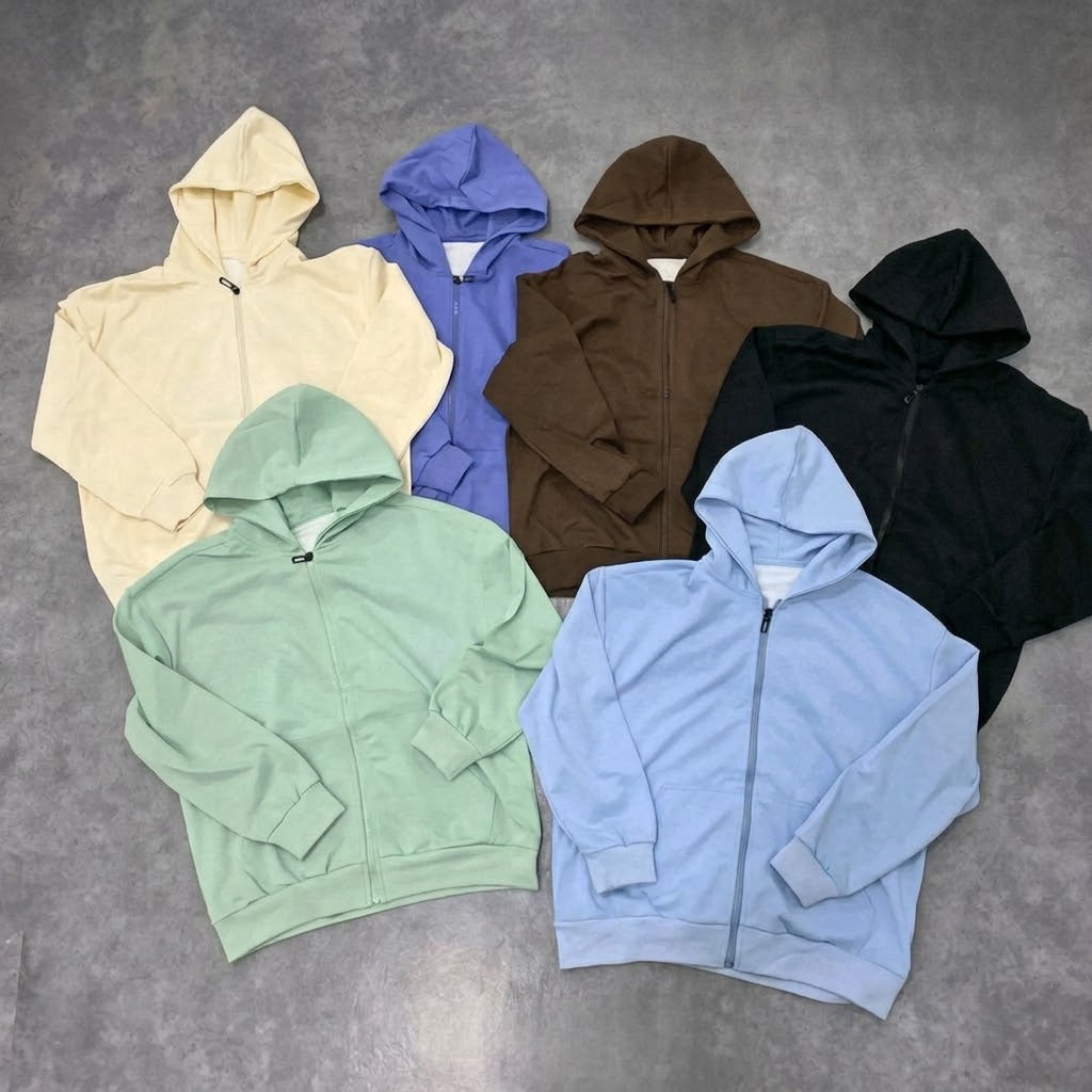 ZIPPER HOODIE NEW
